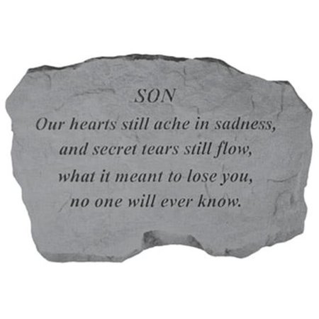 KAY BERRY INC Kay Berry- Inc. 99920 Son-Our Hearts Still Ache In Sadness - Memorial - 16 Inches x 10.5 Inches x 1.5 Inches 99920